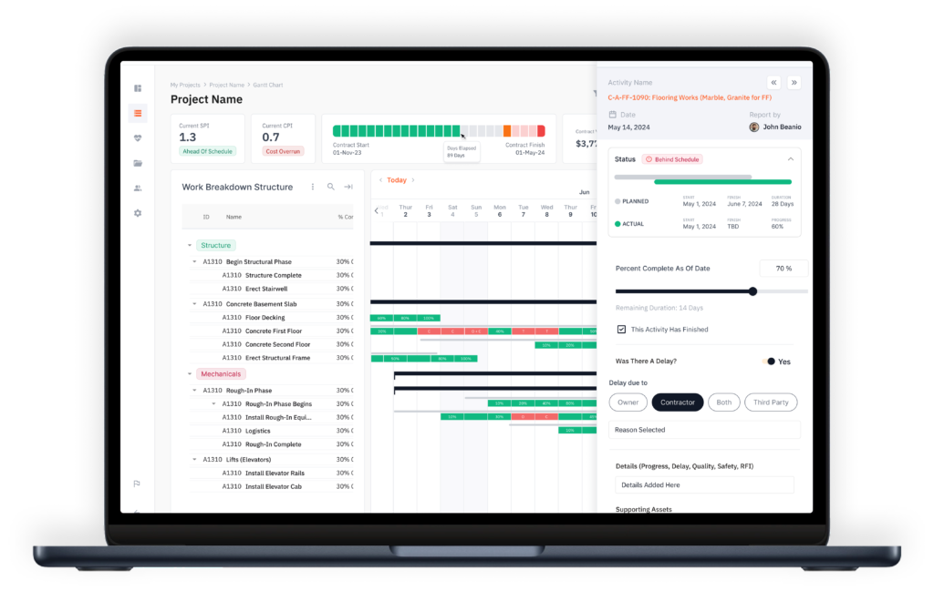 Opteam Construction Project Management Software